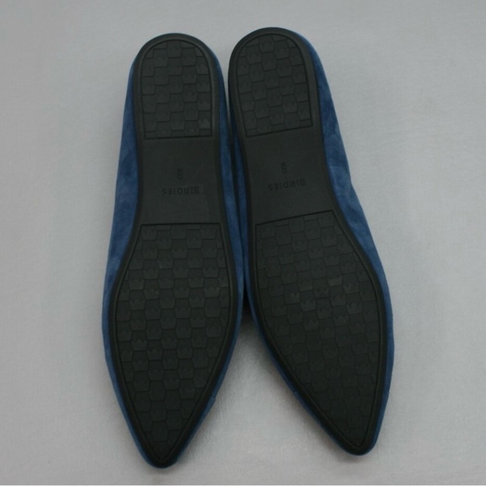 Birdies  Navy Suede Women's Flats - Picture 6 of 8